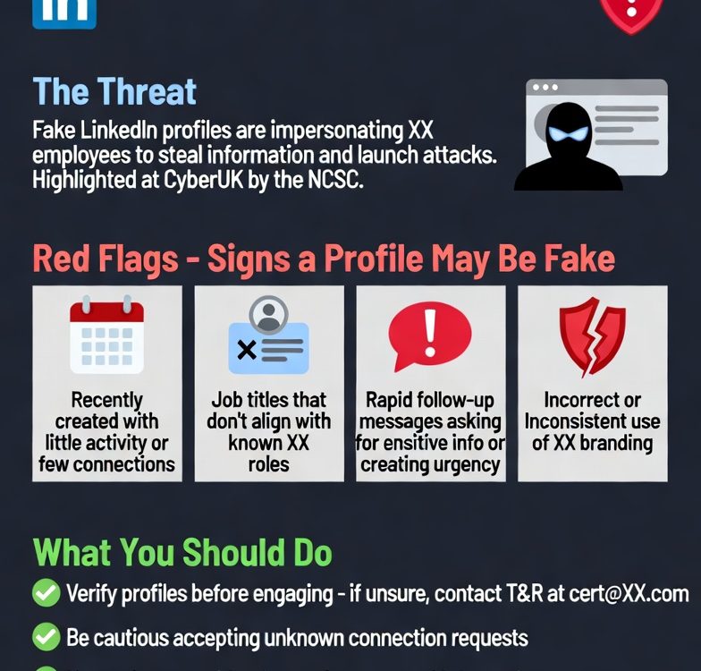 Staying Safe on LinkedIn: Watch Out for Fake Profiles