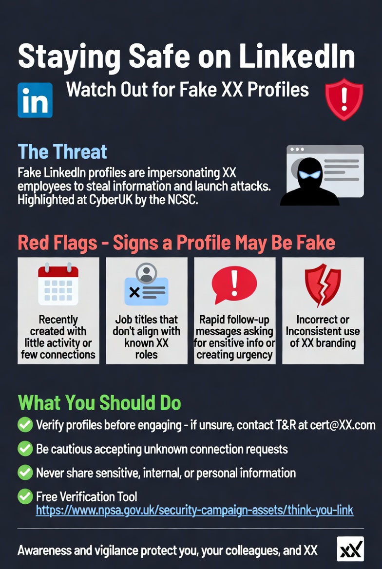 Staying Safe on LinkedIn: Watch Out for Fake Profiles